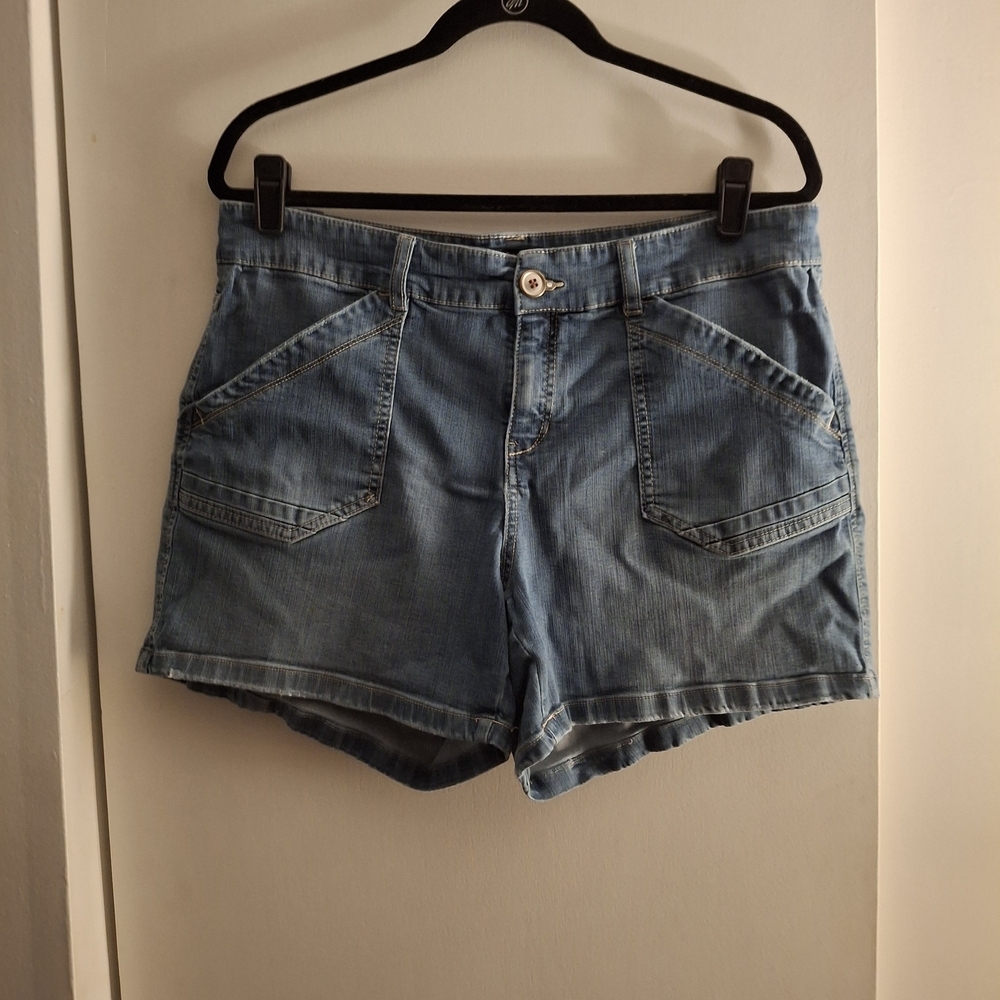 Supplies Women's Classic Denim Blue Jean Shorts